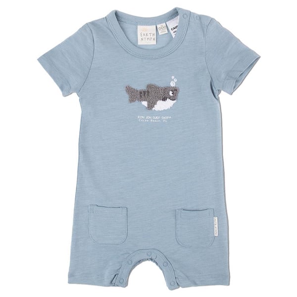 Earth Nymph Ron Jon Infant Shark Playsuit | Ron Jon Surf Shop