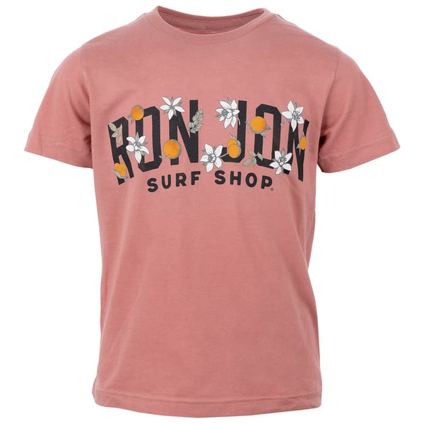 ★RONRON★FLORAL LOGO SLIM CROP T SHIRT★ FLORAL LOGO SLIM CROP T SHIRT SOFT BLUE - RONRON 론론