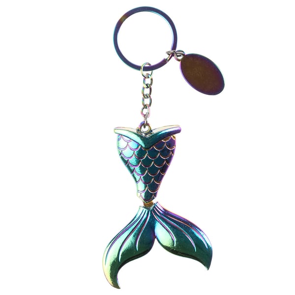 Ron Jon Rainbow Mermaid Tail Keychain Ron Jon Surf Shop