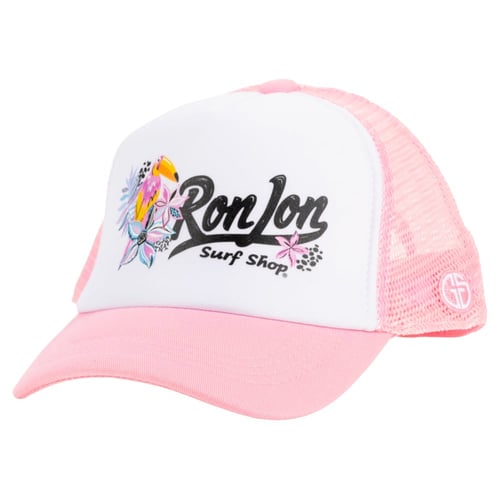 帽子 IDEASWAM HEAD SHOT TRUCKER CAP (PINK) 12840231040-pink-ron-jon-grom-