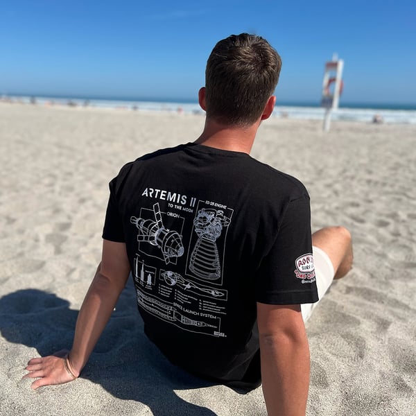 Ron Jon Cocoa Beach FL Artemis II Tee | Ron Jon Surf Shop