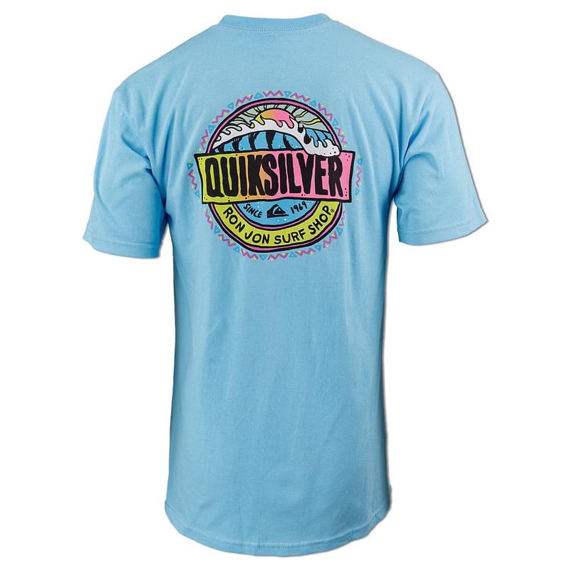 Quiksilver Ron Jon Pool Blue Break Loose Tee | Ron Jon Surf Shop