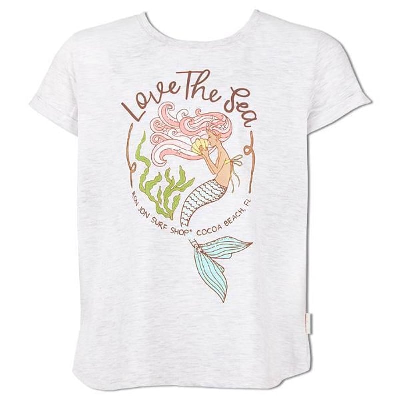 Earth Nymph Ron Jon Kids Mermaid Sea Love Tee Kids Tops Ron