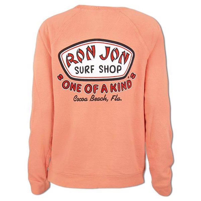Ron Jon Ladies Classic Badge Crew Neck Pullover Womens Apparel