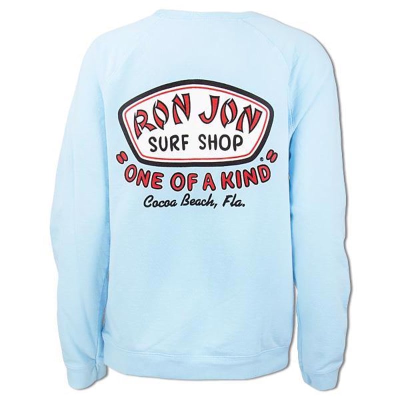 Ron Jon Ladies Classic Badge Crew Neck Pullover Womens Apparel