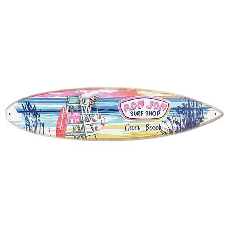 Ron Jon Lifeguard Surfboard Sign Home Decor Ron Jon Surf Shop
