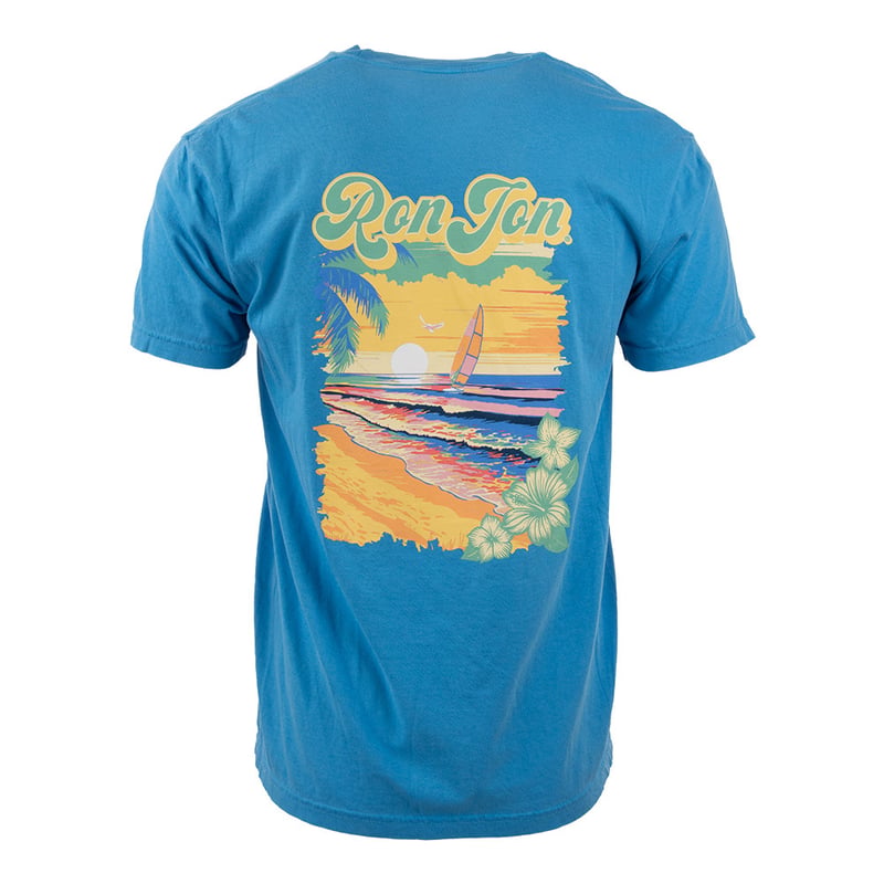 Ron Jon Women's Cocoa Beach FL Sunrise Postcard Tee | Ron Jon Surf