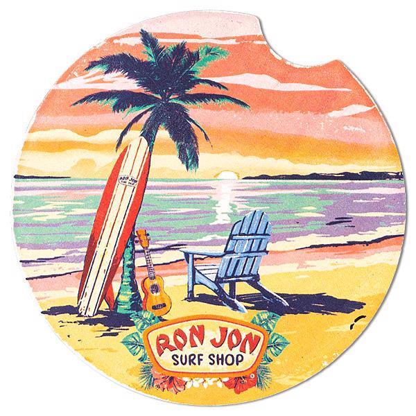 Ron Jon Paradise View Car Coaster - Auto Accessories | Ron Jon