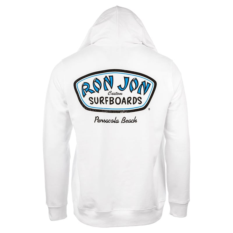 トップス 90s RON JON Full Zip Hoodie Ron Jon Surf Shop Mens Full Zip Sweatshirt Small Dark Navy
