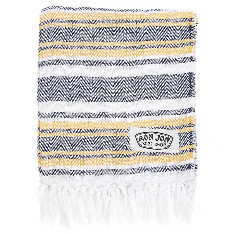 Ron Jon Blue Yellow Beach Blanket | Ron Jon Surf Shop